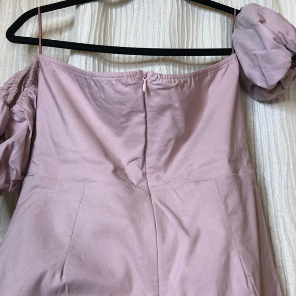 Blush boutique off the shoulder keyhole dress - Picture 5 of 7